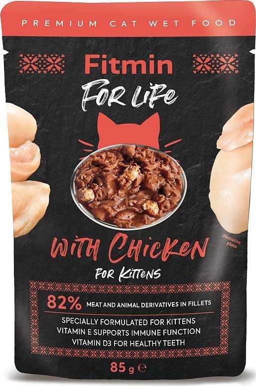 FITMIN Kitten Chicken – wet cat food – 85 g