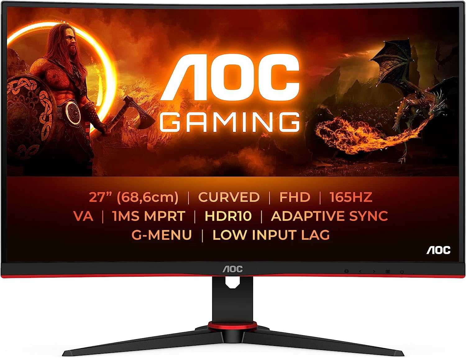 AOC C27G2E/BK 27" VA 16:9 Curved