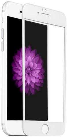 Fusion Accessories "5D Full Glue Tempered Glass for Apple iPhone 7 Plus/8 Plus" White