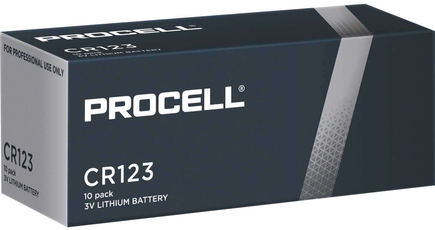 Duracell Procell Battery - CR123A Lithium