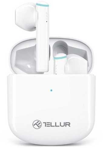Tellur Aura True Wireless Earphones, APP White