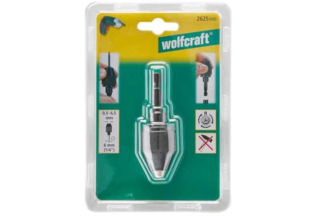 Wolfcraft 2625000 - Quick-Release Chuck With Hexagon Shank