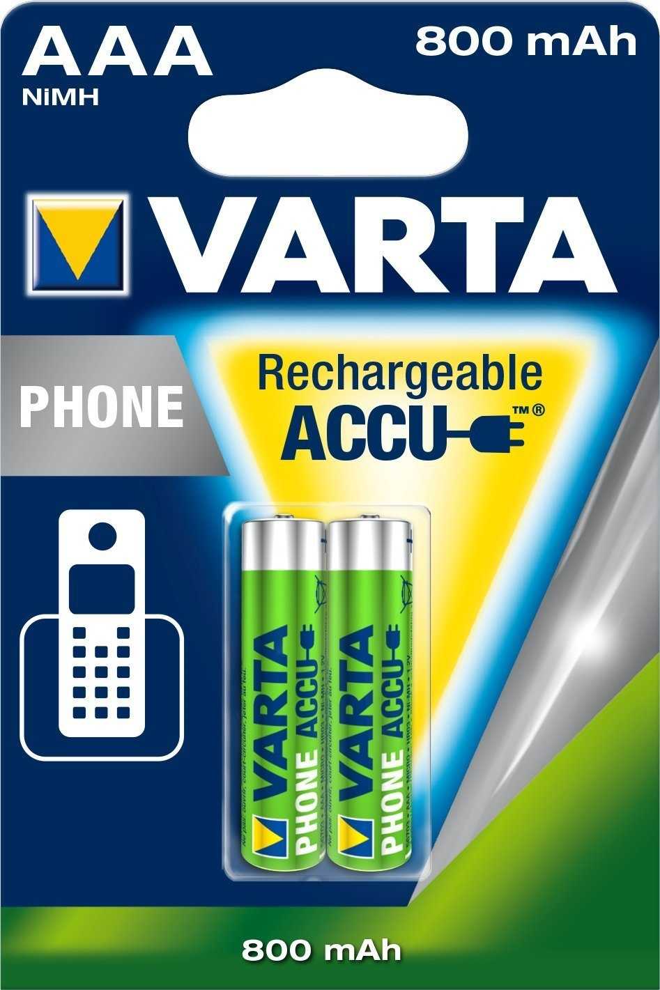 Varta Rechargeable Phone Battery AAA HR03