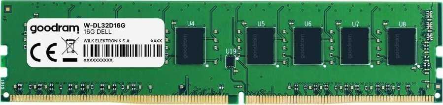 GOODRAM 16GB DDR4 3200MHz DIMM W-DL32D16G