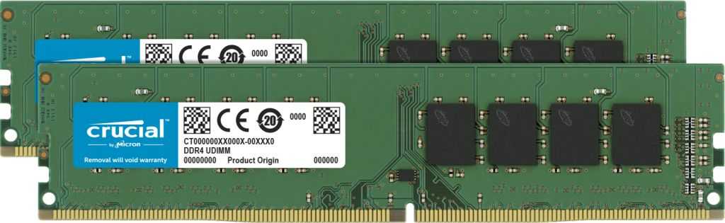 CRUCIAL 64GB DDR4 3200MHz UDIMM CT2K32G4DFD832A