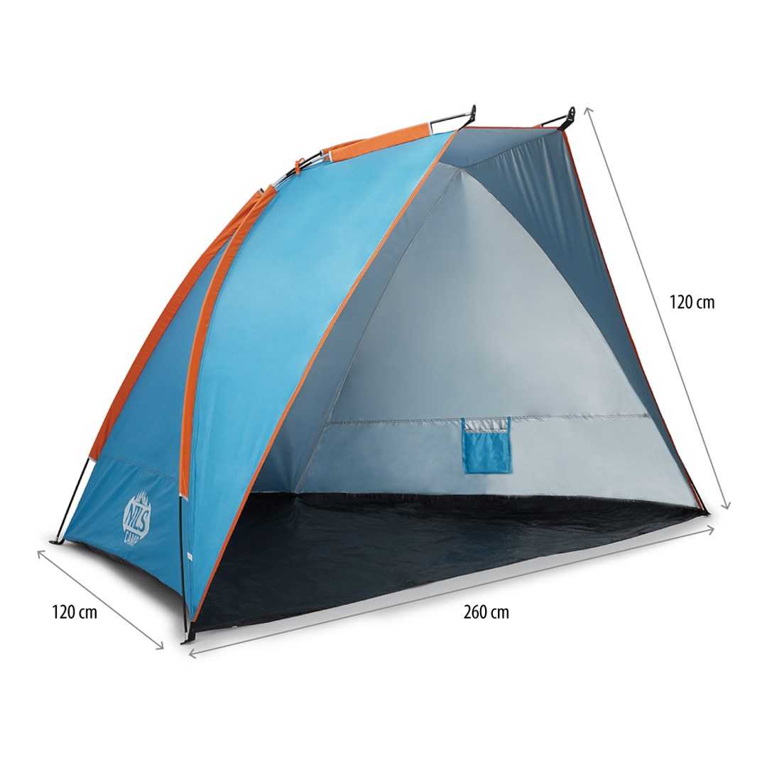 NILS eXtreme NILS CAMP beach tent NC8030 XXL Blue