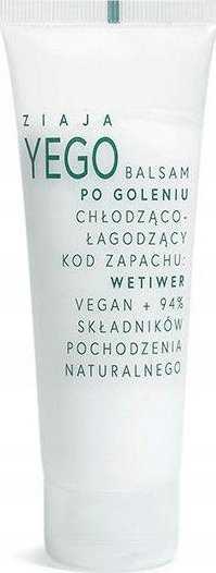 Ziaja Yego cooling and soothing aftershave balm Vetiver 80ml