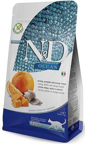 Farmina N AND D Ocean Herring Pumpkin AND Orange 1.5kg