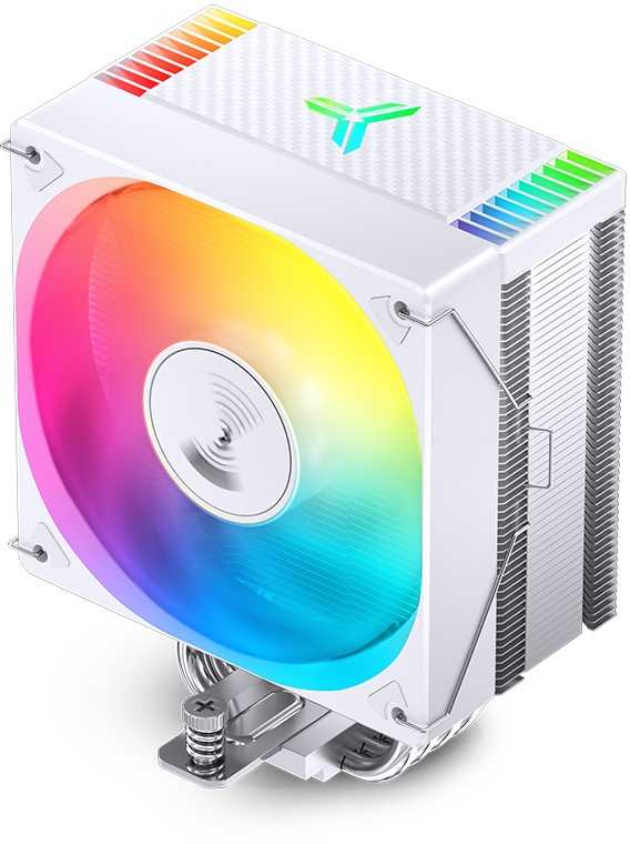 Jonsbo CR-1000 EVO ARGB White 120 mm CPU Cooler