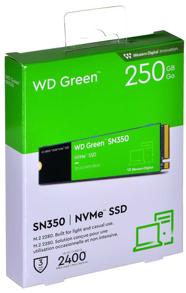 WD Green SN350 250GB S250G2G0C
