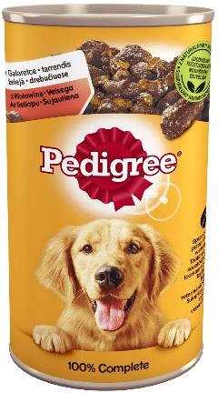 Pedigree Dog Wet Food, Beef, Adult, 1.2 kg