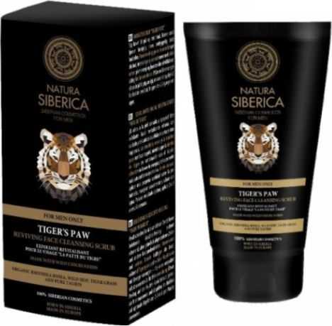 Natura Siberica Men's Nourishing Face Scrub Tiger's Paw 150ml