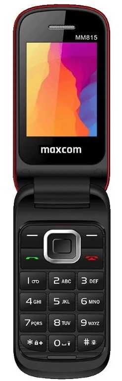 Maxcom Comfort MM815 Red