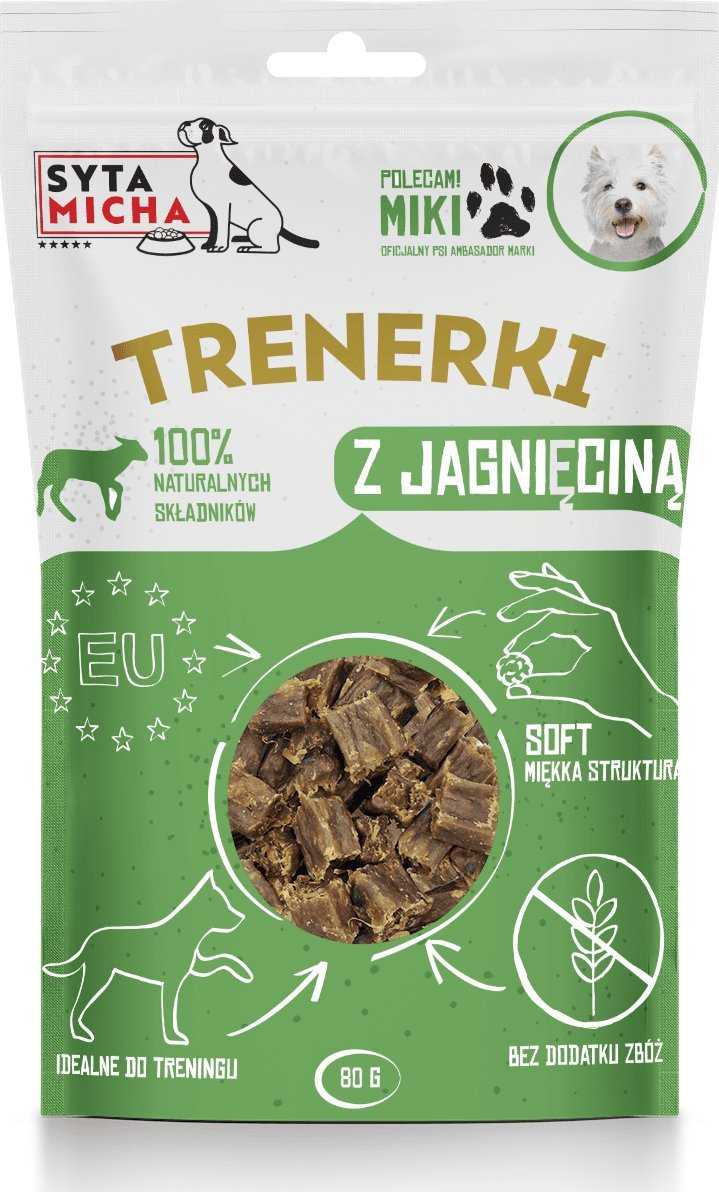SYTA MICHA Dog training treats with lamb - dog treat - 80 g