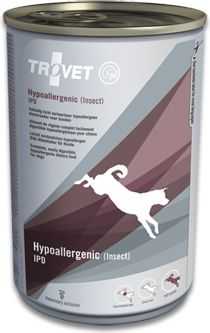 TROVET Hypoallergenic IPD with insect – Wet dog food – 400 g