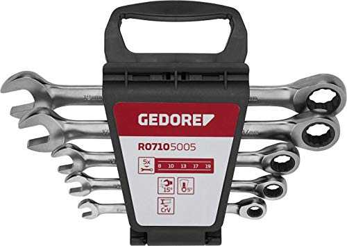 Gedore Red Ring Ratchet Wrench Set