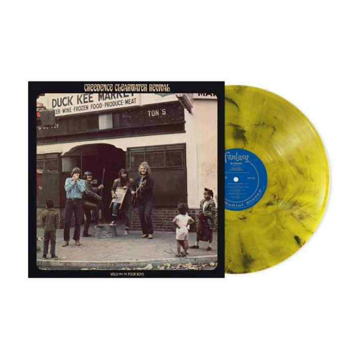 Concord CREEDENCE CLEARWATER REVIVAL "Willy And The Poor Boys" (Yellow Smoke V)
