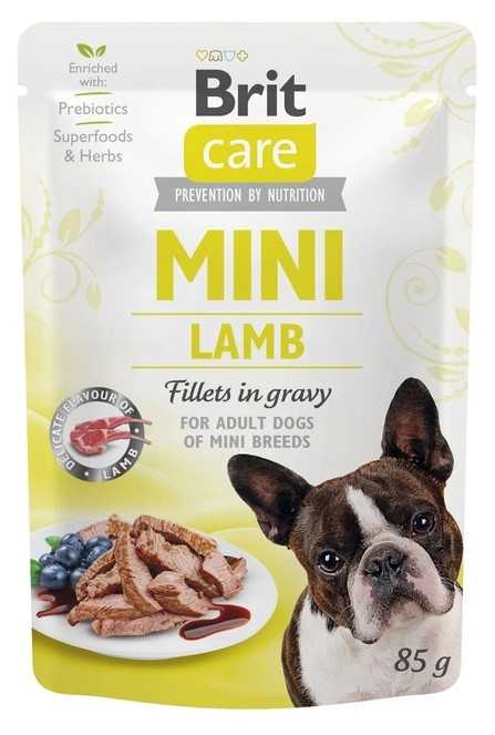 Brit Care Mini Pouch Lamb 85g