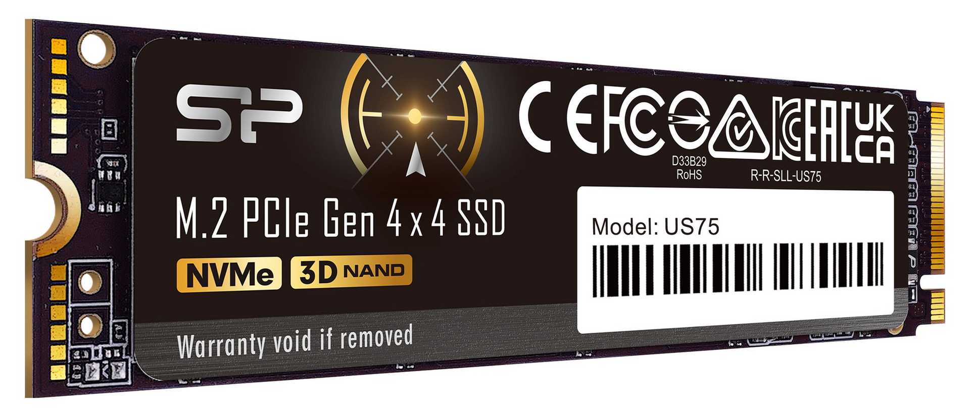 SILICON POWER COMPUTER AND COMMUNICAT SILICON POWER SSD US75 2TB M.2 PCIe NVMe