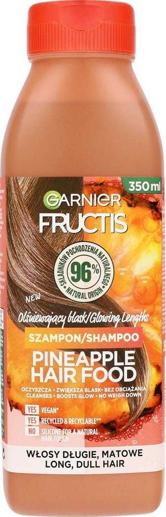 Noname Fructis Hair Food Dazzling Shine Shampoo for long, matted hair