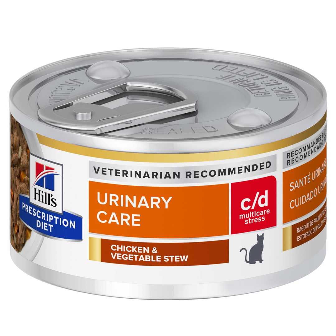HILLS Purina Feline c/d Urinary Stress Stews - wet cat food - 82 g