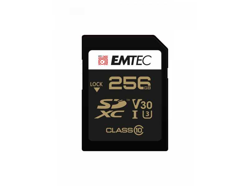 Emtec 256GB SD UHS-I U3 SpeedIN Pro