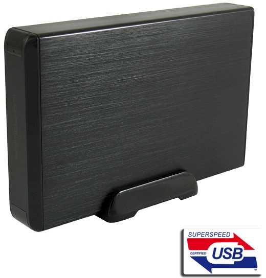 LC-POWER External HDD Enclosure 3.5" USB 3.0 Black LC-35U3