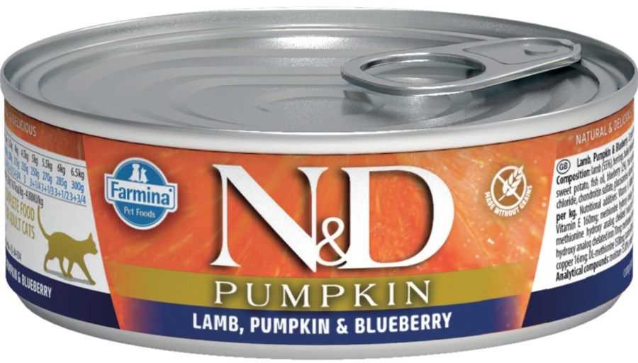 Farmina N AND D Lamb + Pumpkin + Blueberry 70g