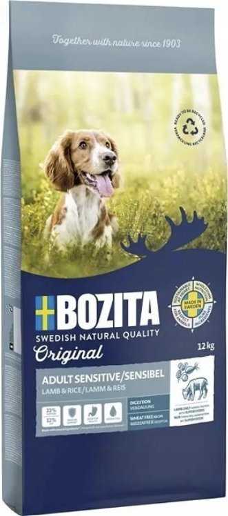 BOZITA Sensitive Digestion Lamb and Rice – Dry Dog Food – 12kg