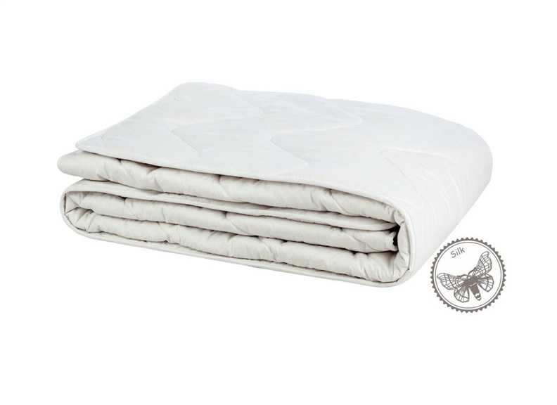 COMCO White silk blanket, 140x200cm