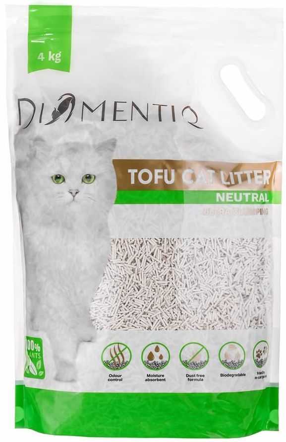 DIAMENTIQ Tofu Neutral Ultra Clumping 4kg