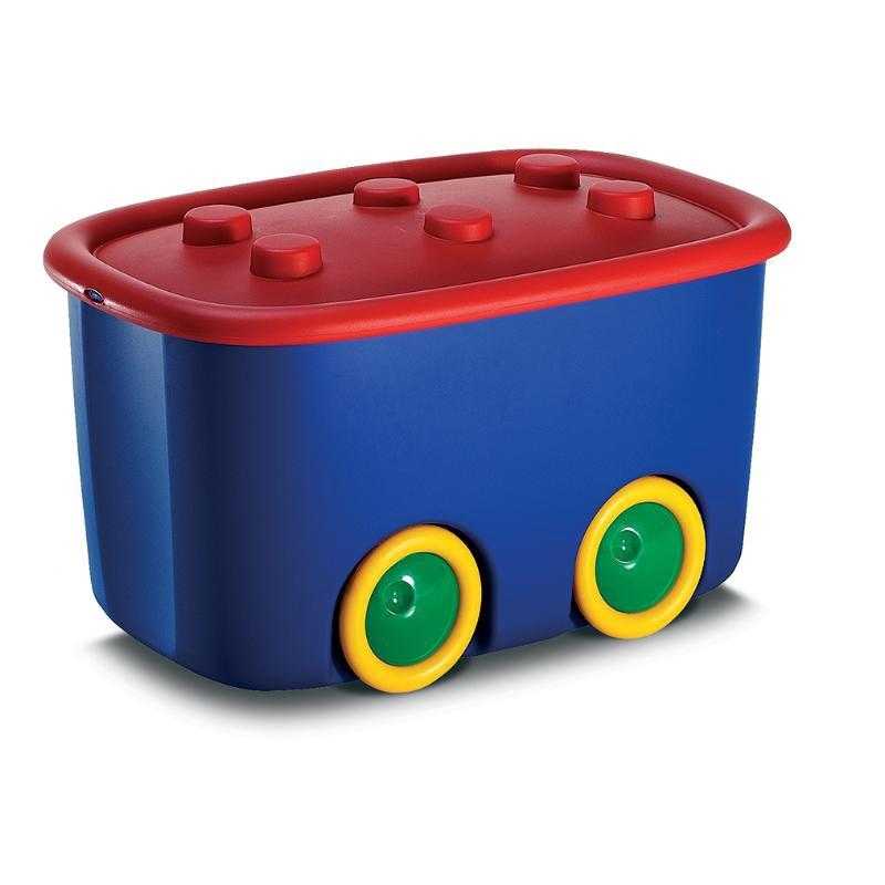 KIS Blue/Red Children's Box, 58x39x18cm