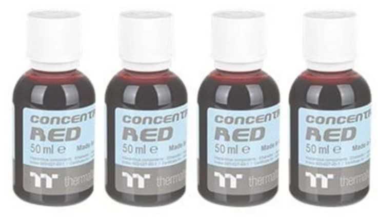 THERMALTAKE Premium Concentrate - Red (4x 50ml Bottle Pack)