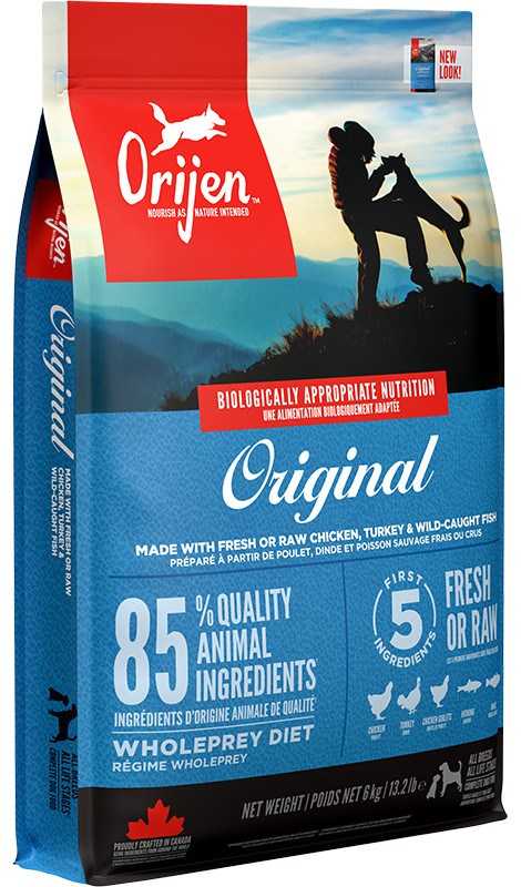 Orijen Original Adult Chicken/Fish/Turkey 6kg English: Original Adult Chicken/Fish/Turkey, 6 kg
