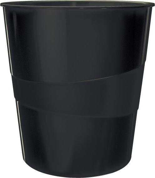 LEITZ wastebasket black (ko 0006187)