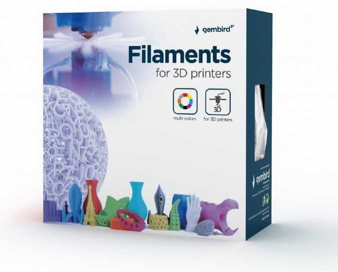 Gembird 3DP-ABS1.75-01-BK Filament Gembi (3DP-ABS1