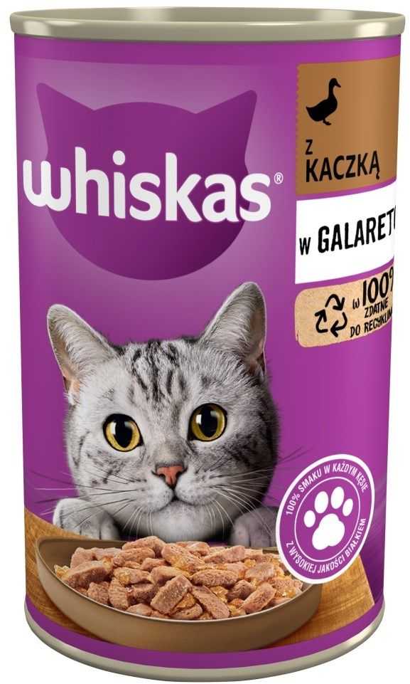 Whiskas Adult Duck in Jelly 400g