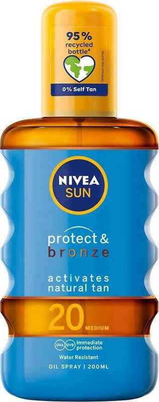Nivea Sun Protect  AND  Bronze self-tanning