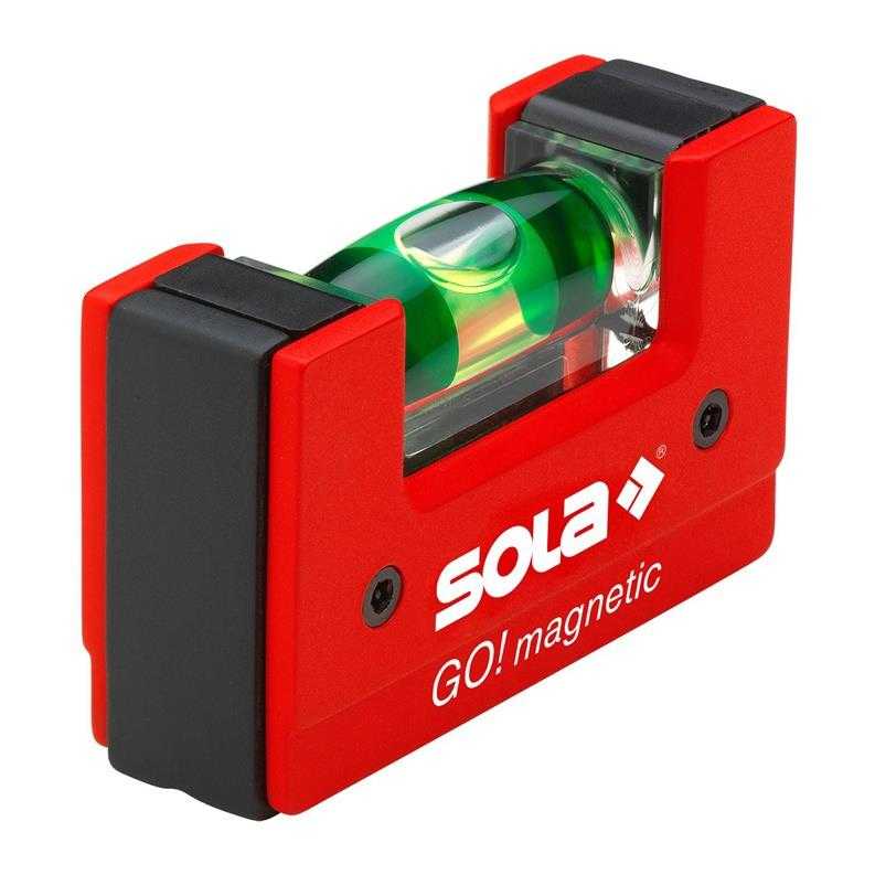 Sola Compact spirit level GO! magnetic 6.8cm