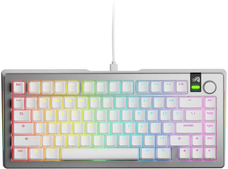 GLORIOUS GMMK 3 Pro 75% (US) Silver