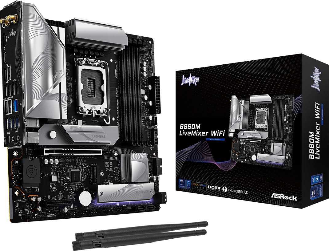 ASROCK B860M LiveMixer WiFi