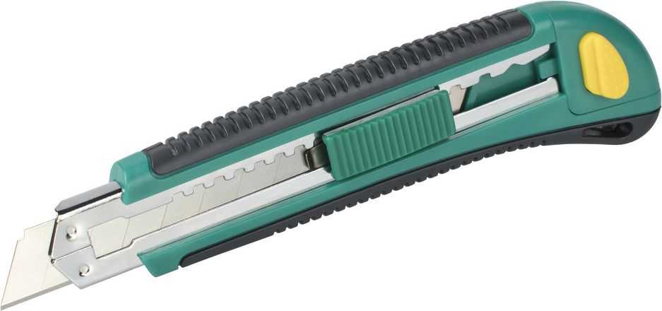 Wolfcraft Lightweight knife with 3 blades 18mm (4138000)