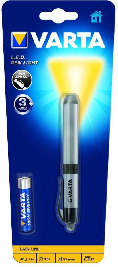 Varta Flashlight Pen Light 1AAA (16611101421)