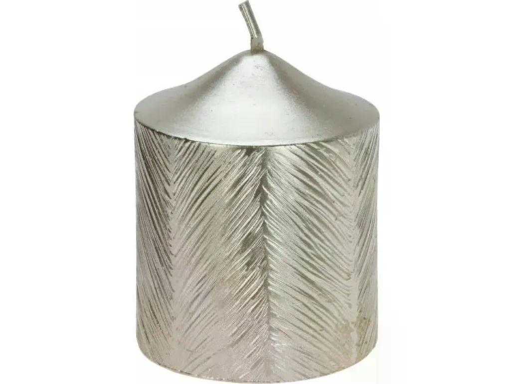 Home Styling Collection Silver candle, 6x5 cm