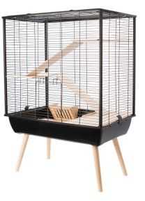 ZOLUX Cage Neo Cozy Large Rodents H80, black