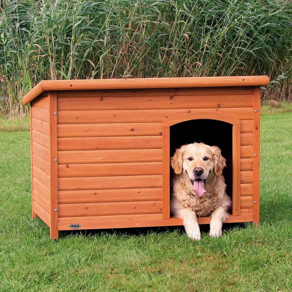 Trixie " Classic kennel with flat roof "Nature" 116 � 82 � 79 cm";