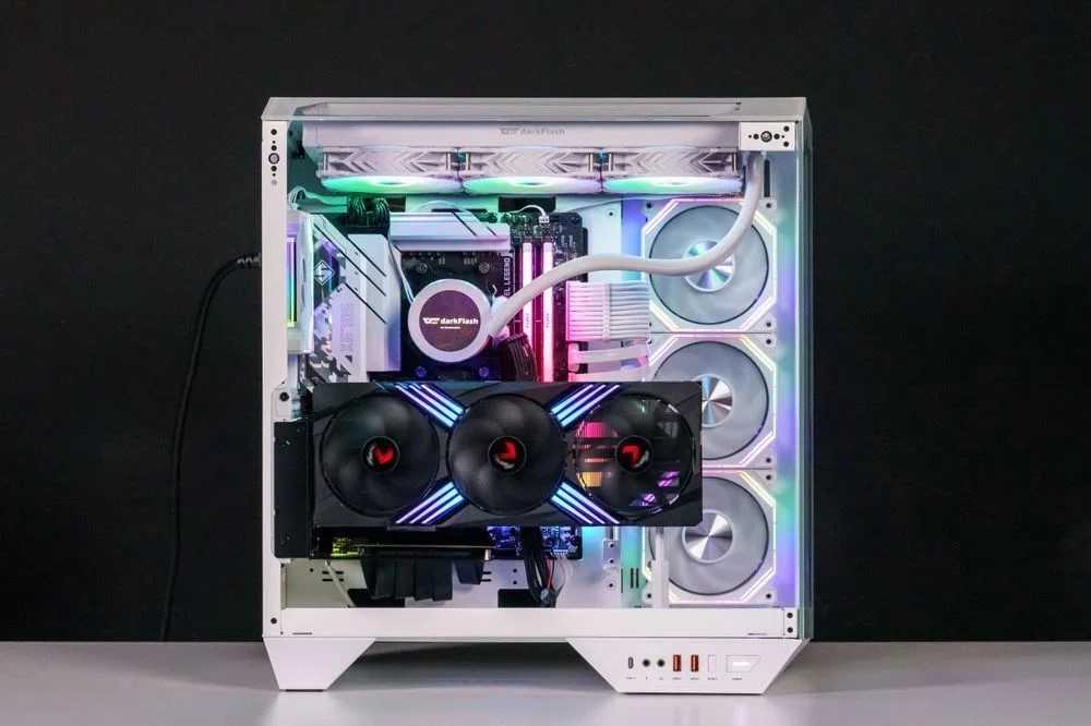 MDATA GAMING ArcticX Ryzen 5 9600X, 32GB, 1TB SSD, RTX 4060 Ti, Windows 11, White