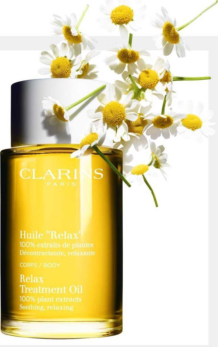 Clarins BODY TREATMENT OIL RELAX 100% PURE PLANT EXTRACT SOOTHE