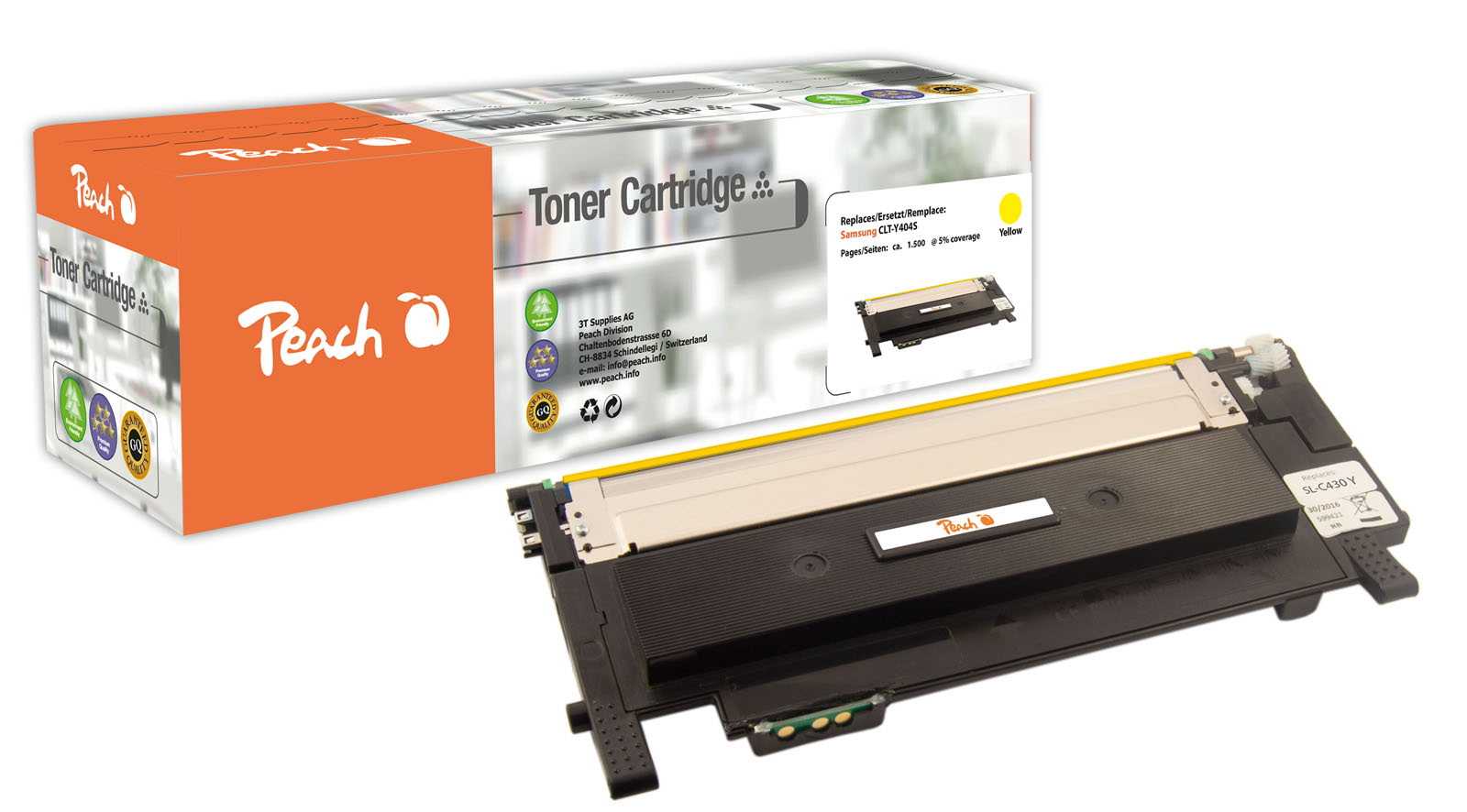 Peach Toner yellow 0F111939 (compatible with