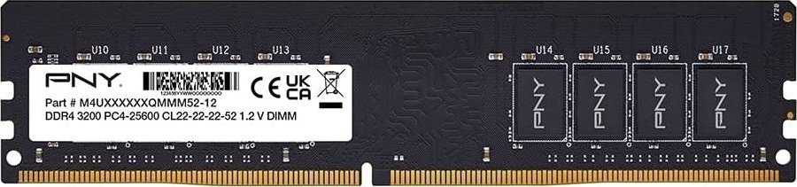 PNY Performance 32GB DDR4 3200MHz DIMM MD32GSD43200-SI